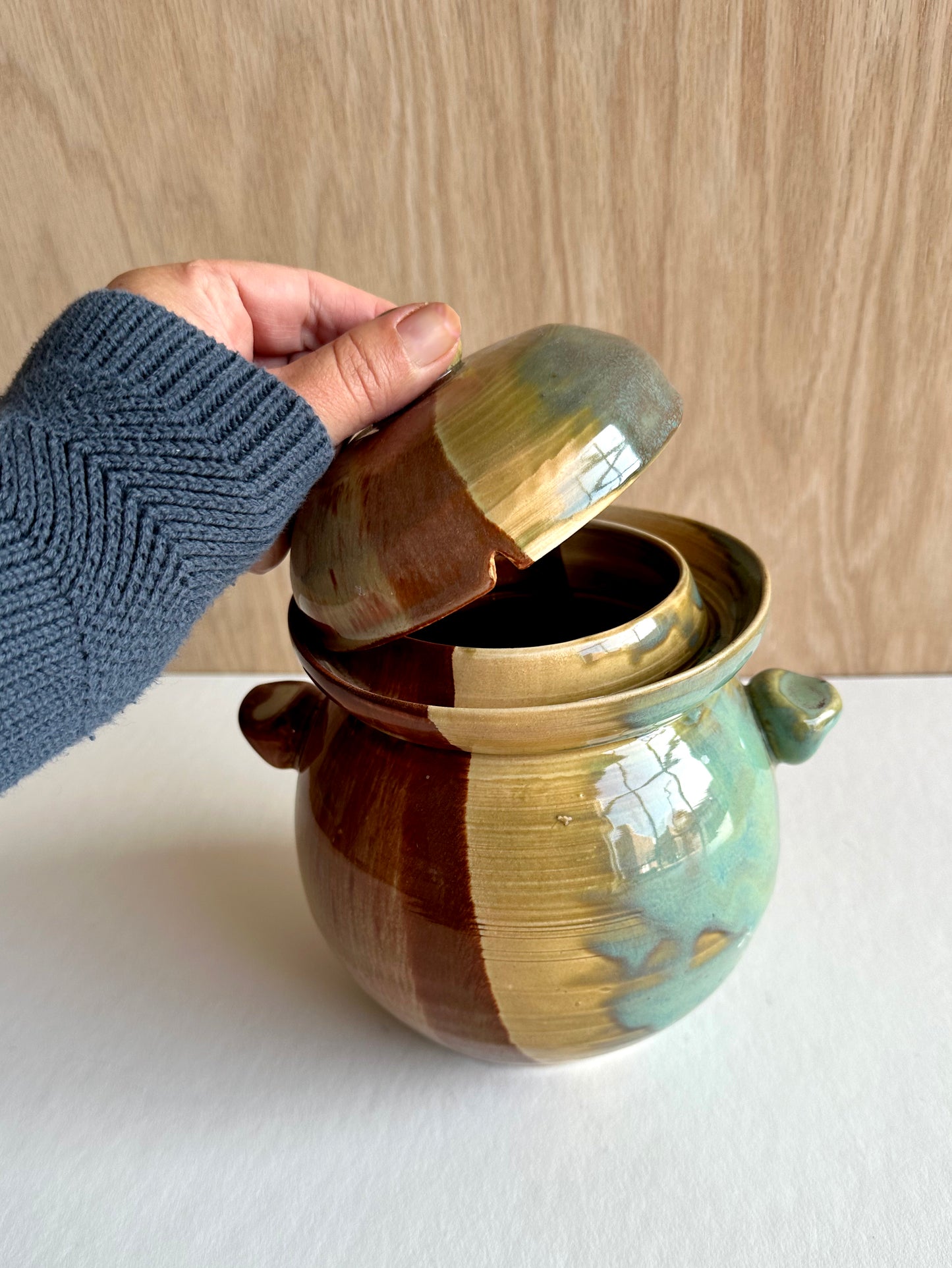 Water-Seal Fermenting Vessel 1 (Or cookie Jar!)