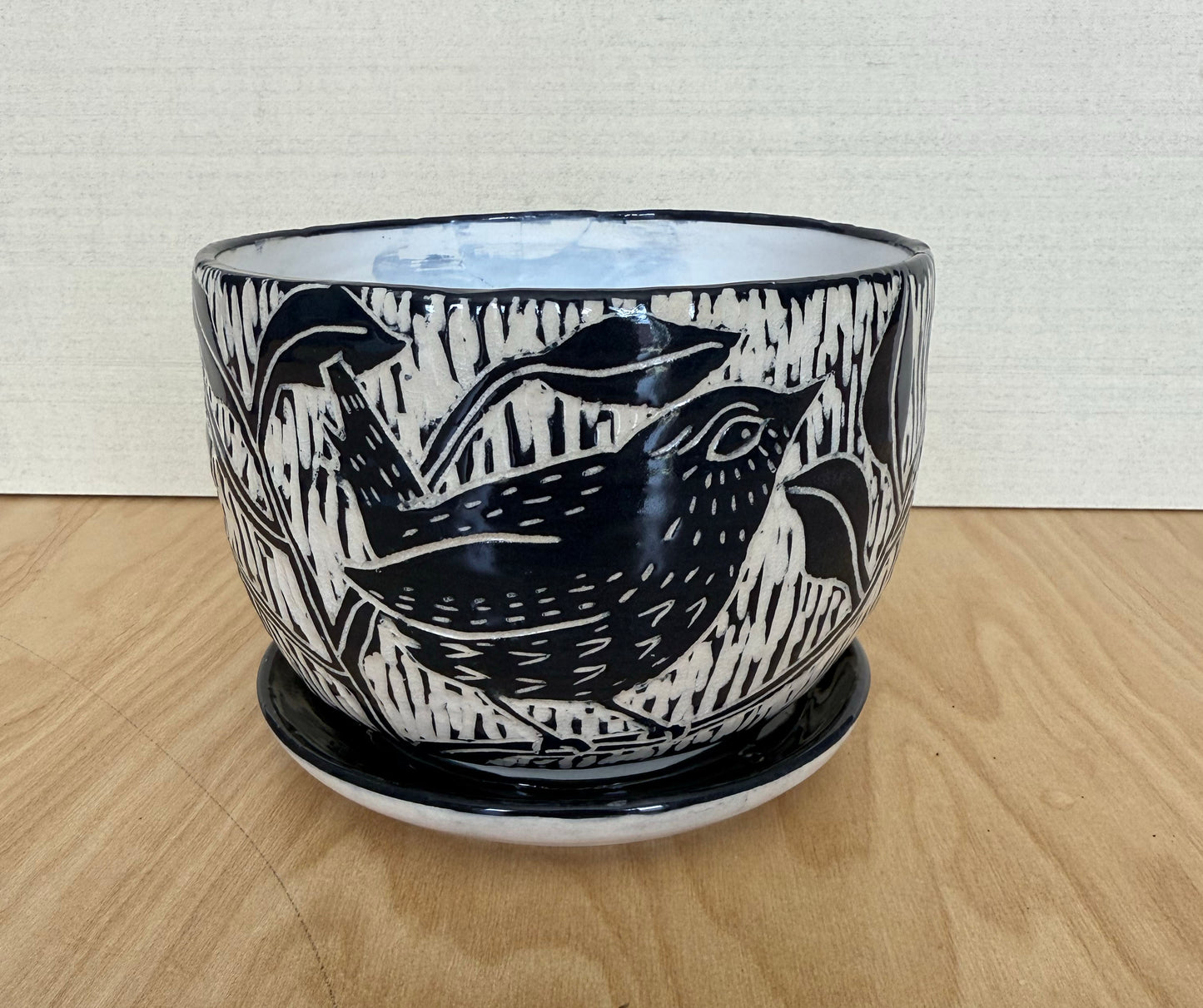Sgraffito Planter 2