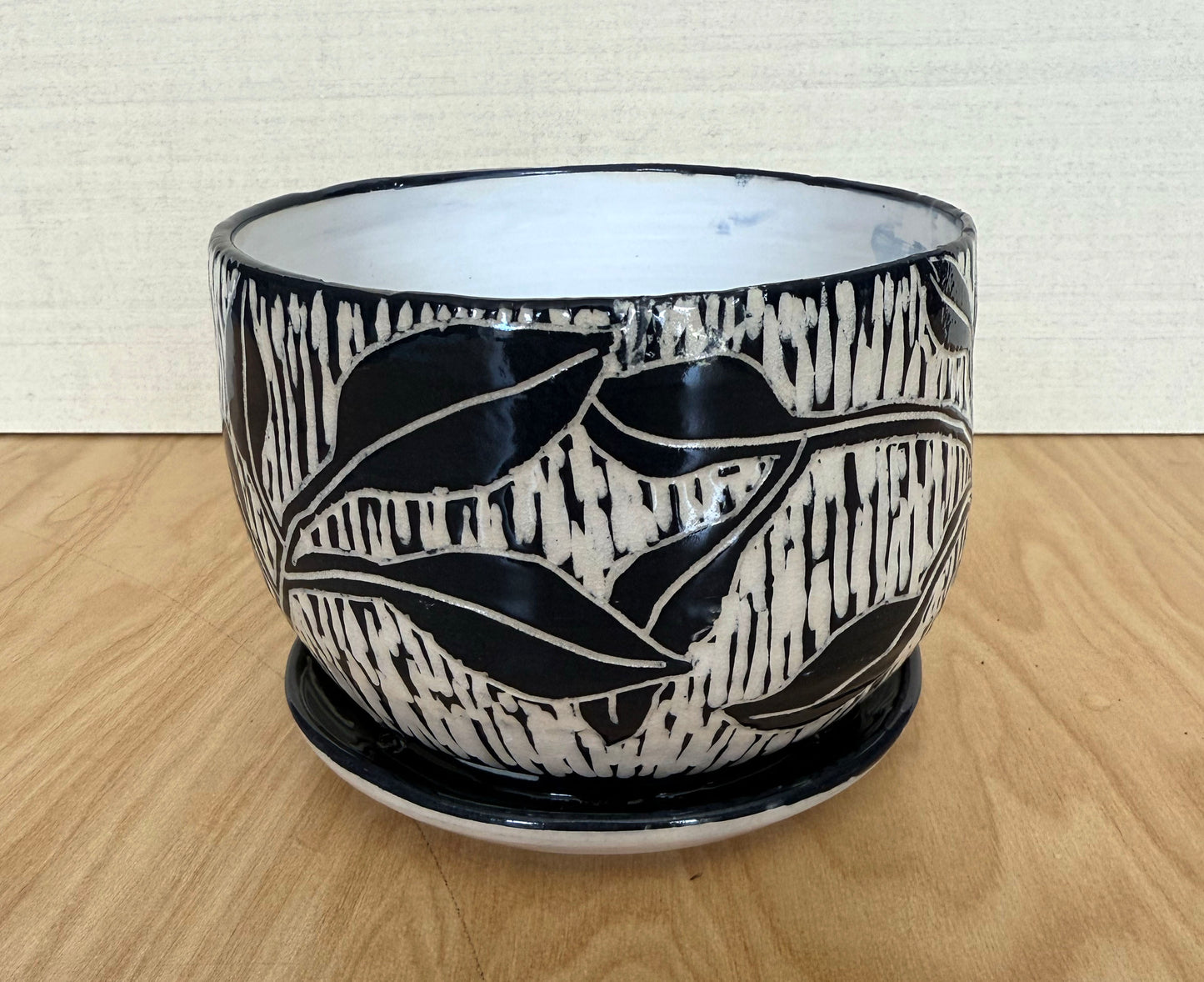 Sgraffito Planter 2