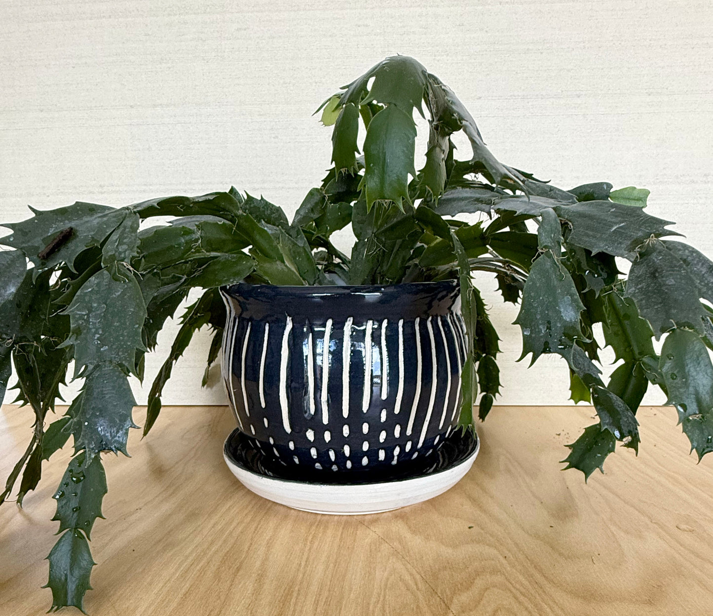 Sgraffito Planter 3