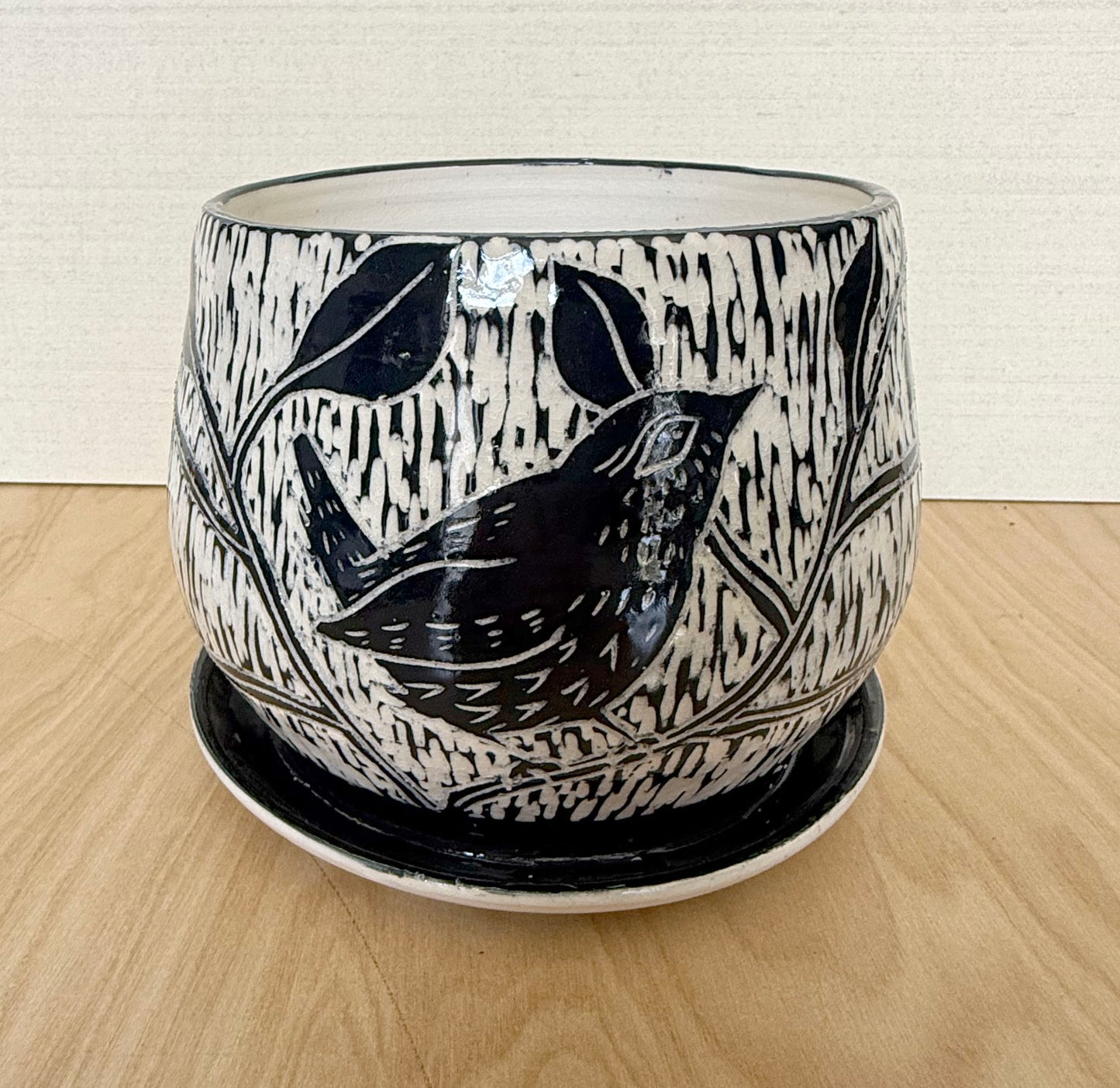 Sgraffito Planter 5