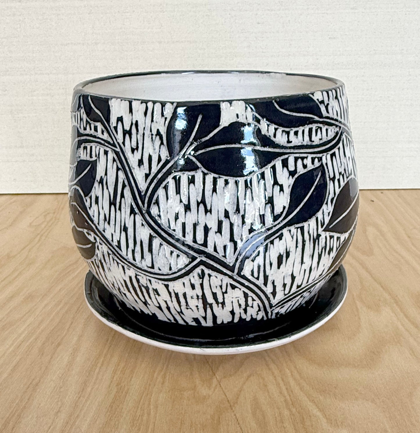 Sgraffito Planter 5