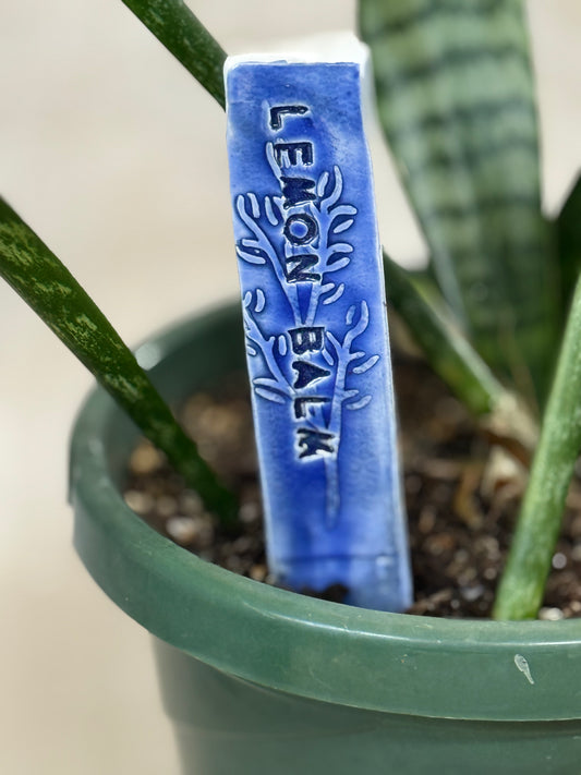 Garden Markers- Lemon Balm