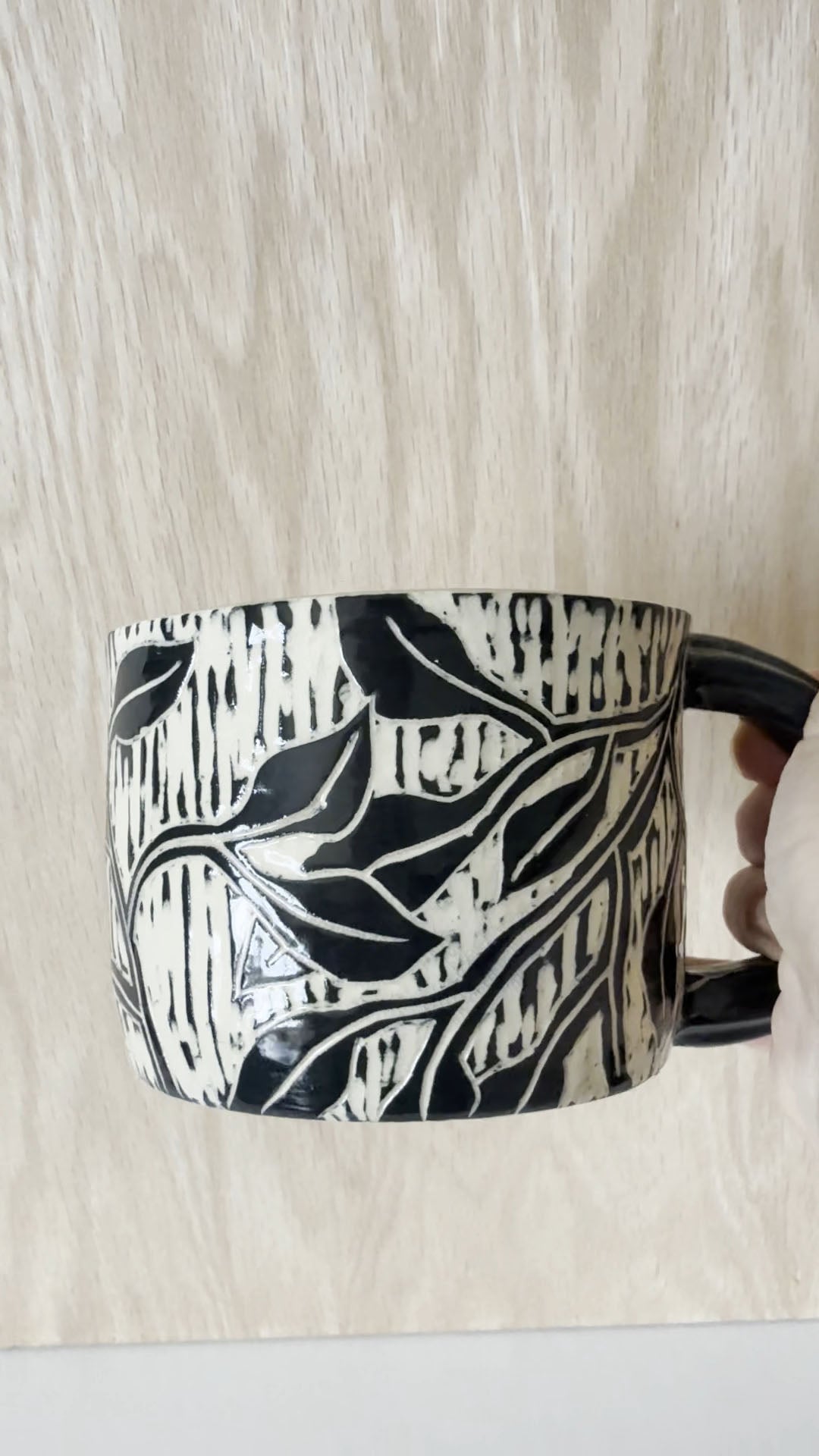 Sgraffito Mug 1