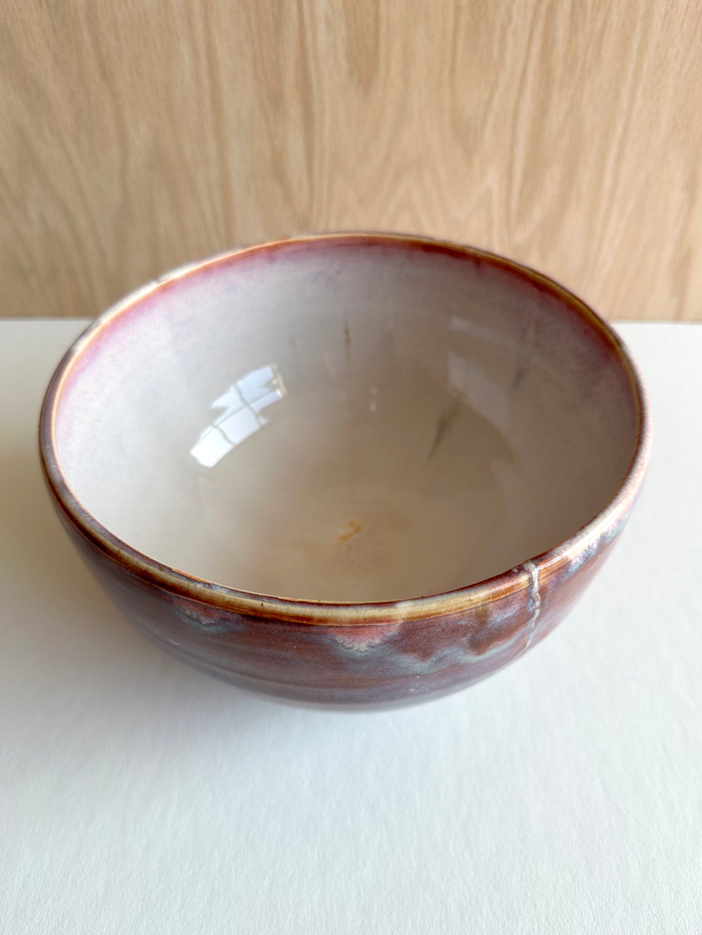 Fault line Pink Bowl