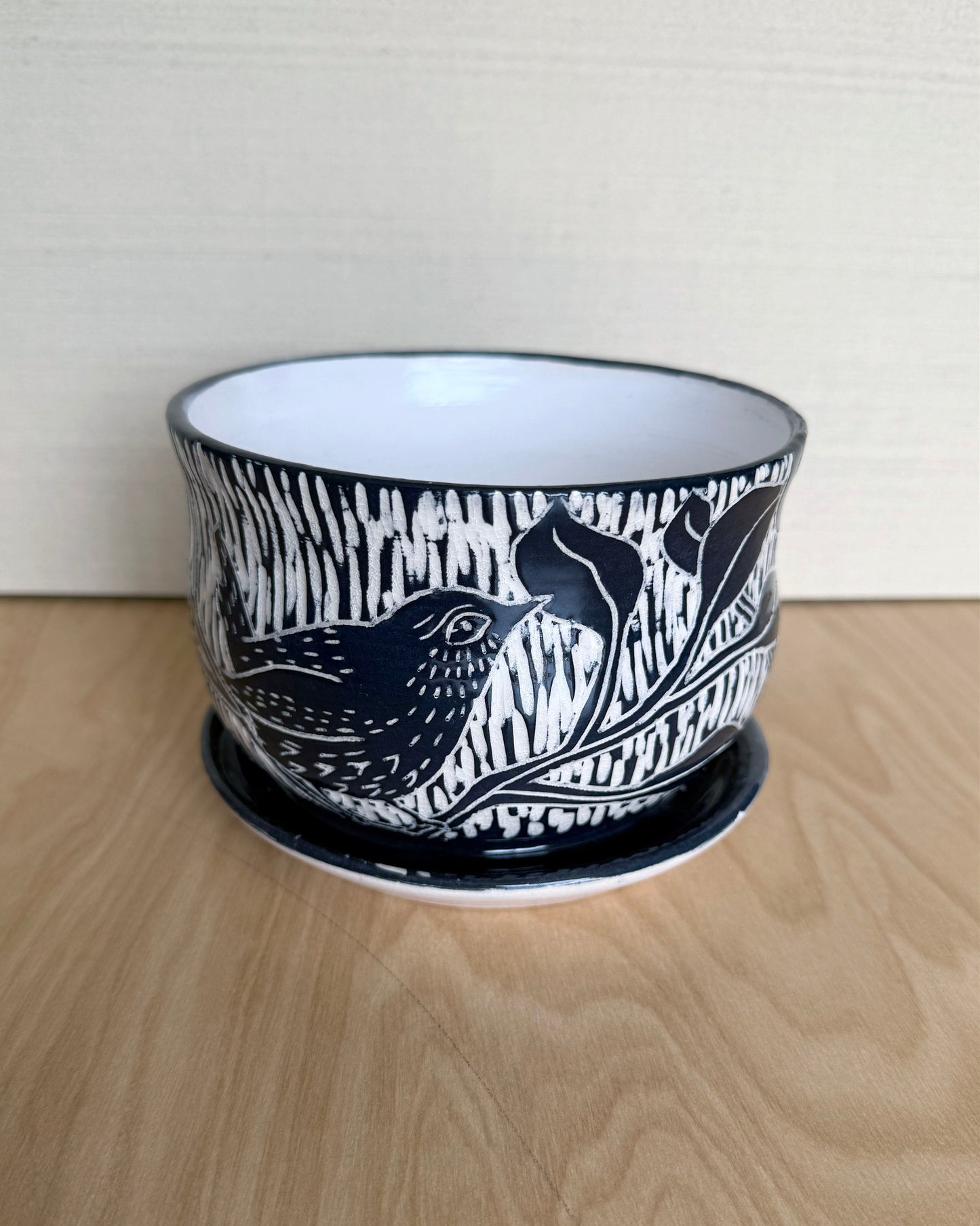 Sgraffito Planter 1