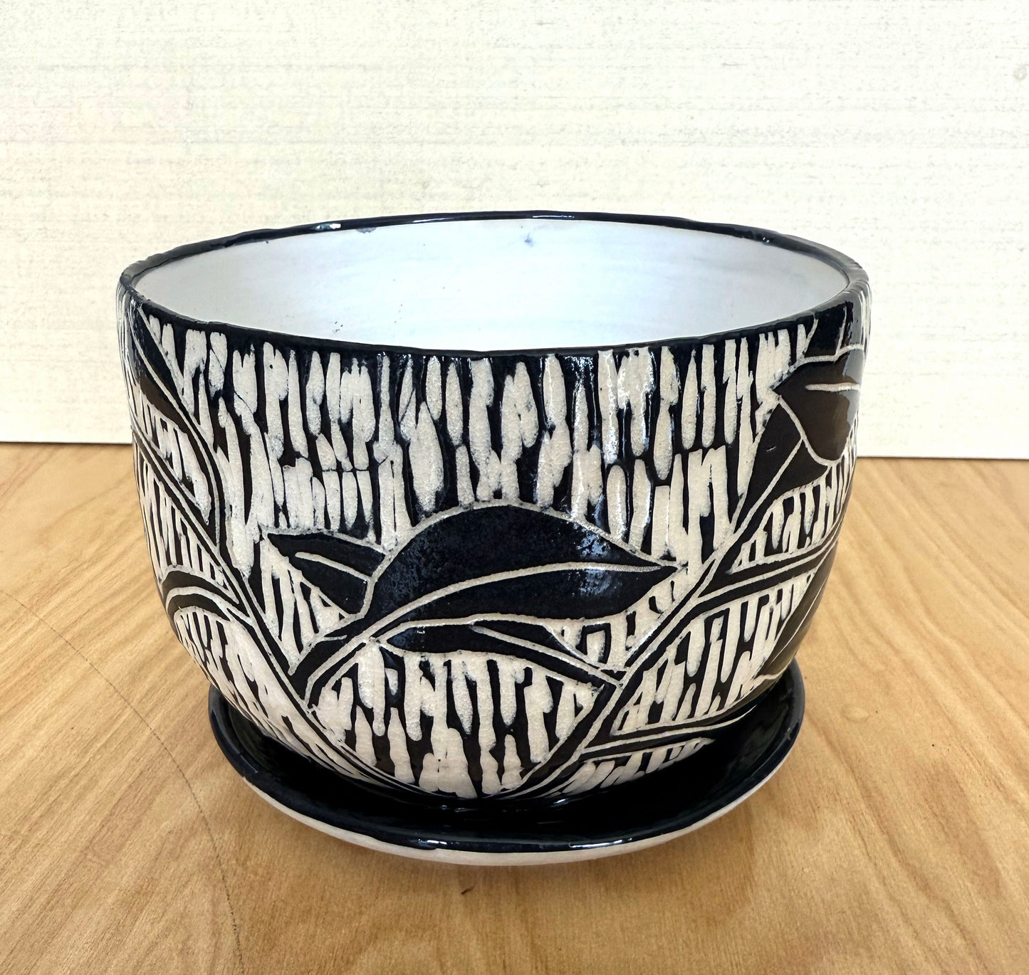 Sgraffito Planter 2